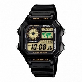 天猫 CASIO 卡西欧 AE-1200WHB-1BVDF 多动能男士手表 173元包邮包税（定金30元）