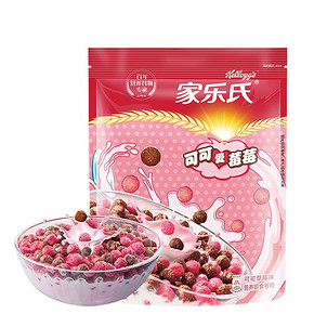 家乐氏可可爱莓莓450g即食冲饮营养谷物早餐食品代餐 *2件 59.85元（合29.93元/