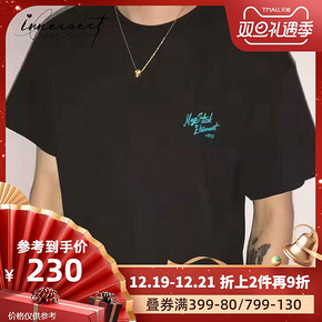 INNERSECT潮牌 MAGIC STICK 2019夏季新品潮流前卫宽松短袖T恤男 300元