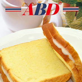abd吐司面包炼乳夹心全麦手撕代餐食品小蛋糕营养早餐面包整箱1kg *2件 38.2