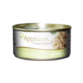 ￥9.9包邮 进口日预热，99元任选10件 Applaws 爱普士 猫罐头 70g *10件
