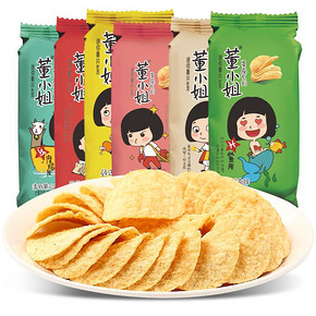 董小姐 薯片小零食大礼包散装 *2件 16.35元（合8.18元/件）