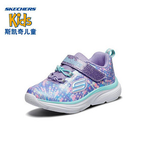 Skechers斯凯奇2019秋冬新款闪亮女童运动鞋 小童休闲鞋 81383N 179元