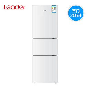 统帅（Leader） BCD-206LSTPF 206L 三门冰箱 1199元