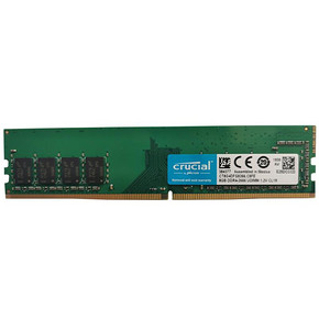 ￥195 crucial英睿达DDR42400MHz台式机内存8GB