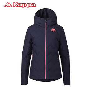 kappa卡帕羽绒服女短款加厚保暖棉服运动外套女冬季K0762YY09 269.1元