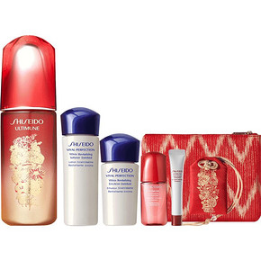 SHISEIDO 资生堂 新红妍肌活精华露 新年限定款 75ml（赠悦薇亮肤水25ml+亮肤乳1