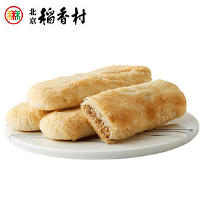 三禾北京稻香村传统糕点特产牛舌饼早餐点心小吃休闲零食中式面包 23.4元