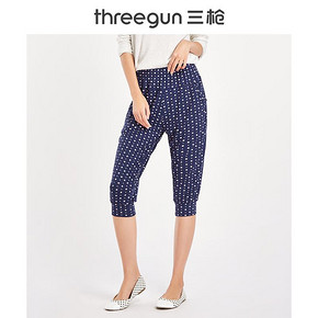 THREEGUN 三枪 60342B0 女士家居中裤 19.9元