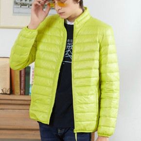 JEANSWEST 真维斯 84-123001 男士立领短款羽绒服 76.72元 ￥77