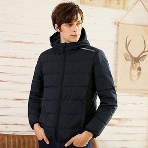 真维斯（JEANSWEST） JW-84-123520 男士帅气修身港风保暖羽绒服 104.72元