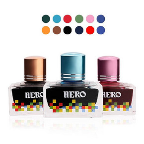 HERO 英雄 7100 彩色墨水 40ML 多色可选 7.9元包邮 ￥8