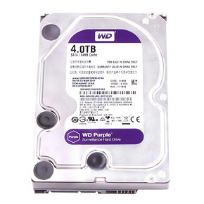 ￥554 WD西部数据紫盘WD40EJRX监控级机械硬盘4TB