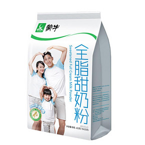 MENGNIU 蒙牛 全脂甜奶粉 400g 17.9元包邮