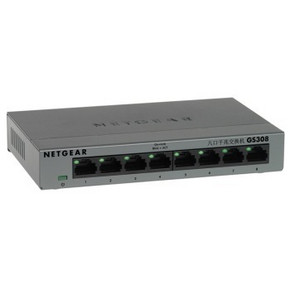 NETGEAR 美国网件 GS308 八口千兆 桌面型交换机 174.8元包邮 ￥175