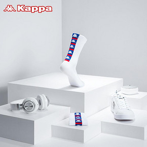 ￥69 Kappa卡帕KP8W23串标情侣中筒袜2双