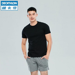 ￥79 DECATHLON迪卡侬DOMYOSSPORTEE男士运动T恤*4