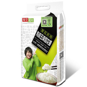 葵花阳光 有机五常稻花香大米东北五常大米新米粳米 2kg *2件 79.8元（合39.9
