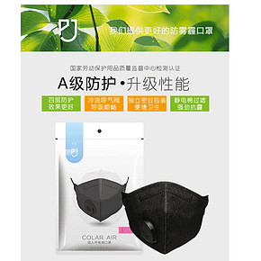 n95口罩防病菌防尘透气防病毒防雾霾 限时特惠168元