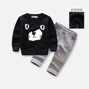UTD 儿童抓绒卫衣套装 49.9元