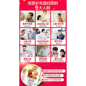 汤臣倍健R蛋白粉 450g 聚划算308元