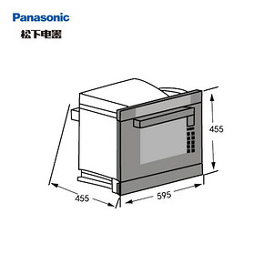 ￥7999 Panasonic松下NN-CS89HS微蒸烤一体机