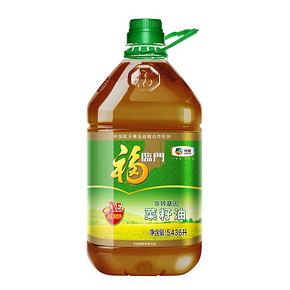 福临门AE非转基因菜籽油5.436L/桶食用油 34.9元