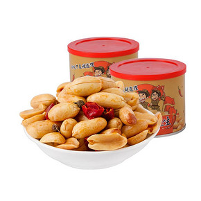 沂蒙公社无添加麻辣花生150g*2 下酒菜花生米休闲零食小吃 19.9元