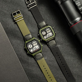 正品卡西欧casio手表AE-1200WH-1B户外运动防水男士电子手表 169元