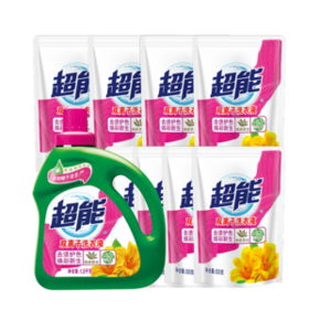 28日10点、新88VIP：超能 双离子洗衣液 焕彩新生 （1.5kg+500g*8） *2件 56.9元包