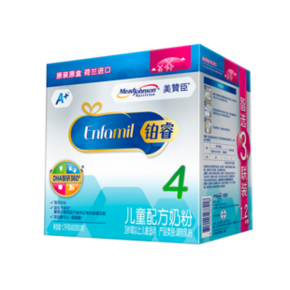88VIP：MeadJohnson Nutrition 美赞臣 铂睿婴幼儿配方奶粉 4段 1200g/罐 *2件 425.6元包