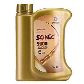 龙蟠SONIC9000全合成机油5W-40正品汽车发动机润滑油1L官方正品 59元