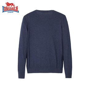 LONSDALE 龙狮戴尔 13234LS0776 男款长袖圆领羊毛针织衫 *2件 175元（合87.5元/件）