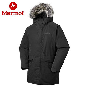 marmot 土拨鼠 V73980 男子700蓬羽长款大衣 1349元