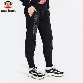 Paul Frank/大嘴猴秋季新品运动裤女韩版束脚字母印花休闲瑜伽裤D 108元