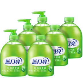 88VIP：蓝月亮 芦荟抑菌 洗手液 500g *6瓶 *2套 61.56元包邮（合5.2元/瓶） ￥62