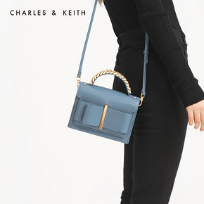 CHARLES & KEITH 50680795 翻盖手提单肩包 234元包邮