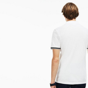 LACOSTE法国鳄鱼男装春夏纯色棉质直筒休闲短袖POLO衫男|PH3187L1 544元