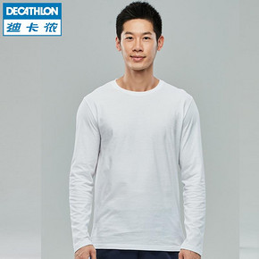 ￥29.9 DECATHLON 迪卡侬 DOMYOS 男款运动长袖T恤