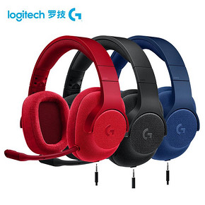 Logitech/罗技G433有线游戏耳机7.1环绕声道头戴式耳机麦克风耳麦 299元