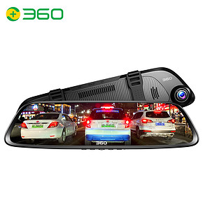360 M301 后视镜行车记录仪 单镜头 标配 159元