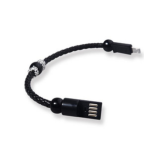 创意手环充电线手机通用迷你便携iphone7/6s苹果数据线安卓type-c手链式短款个
