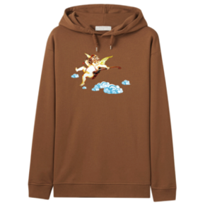 Giordano 佐丹奴 91099589 男女款印花连帽衫卫衣 149.9元包邮 ￥150