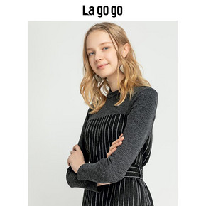 La·go·go 拉谷谷 HCLL45YH43 女士长袖连衣裙 99元