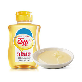 第2件0元】中华老字号百花牌 洋槐花天然蜂蜜纯415g/瓶 *2件 59元（合29.5元/件