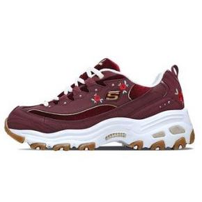 ￥269 17日0点： SKECHERS 斯凯奇 D'lites 13084 女款绣花熊猫复古鞋