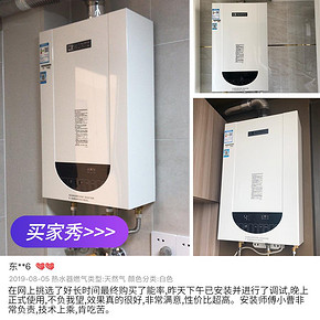 ￥2998 NORITZ能率JSQ31-TAG3燃气热水器16升