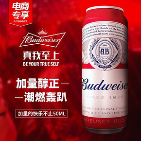 百威 经典醇正啤酒 到手价109元