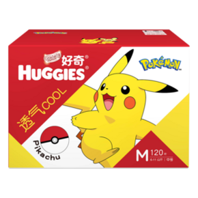 88VIP：HUGGIES 好奇 铂金装 婴儿纸尿裤 M120片 *2件 256.5元包邮（合128.25元/件） 