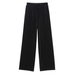 限尺码：HSTYLE 韩都衣舍 JM10228 女士丝绒裤 78元包邮 ￥78